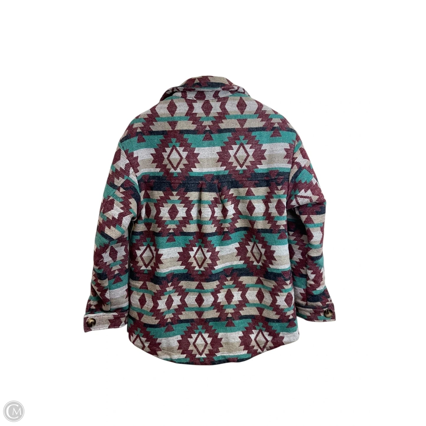 Jacket Faux Fur & Sherpa By Heyson In Rose Gold, Size: S