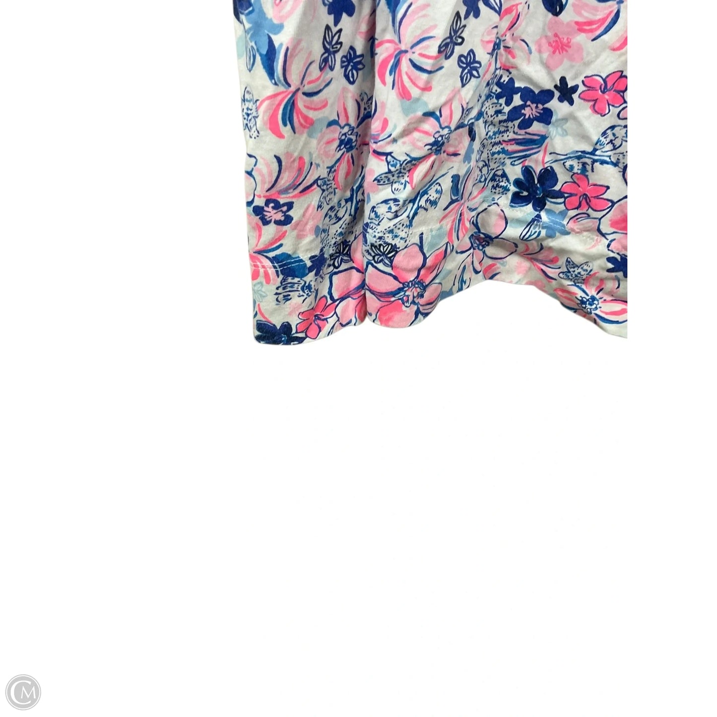 Dress Designer By Lilly Pulitzer In Blue & Pink, Size: Xxl