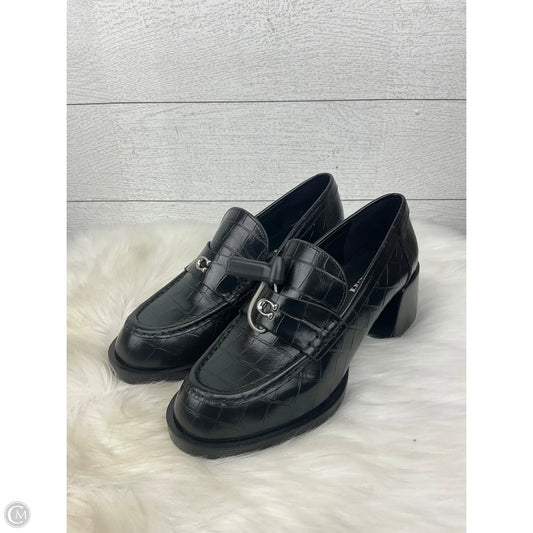 Shoes Designer By Coach In Black, Size: 9