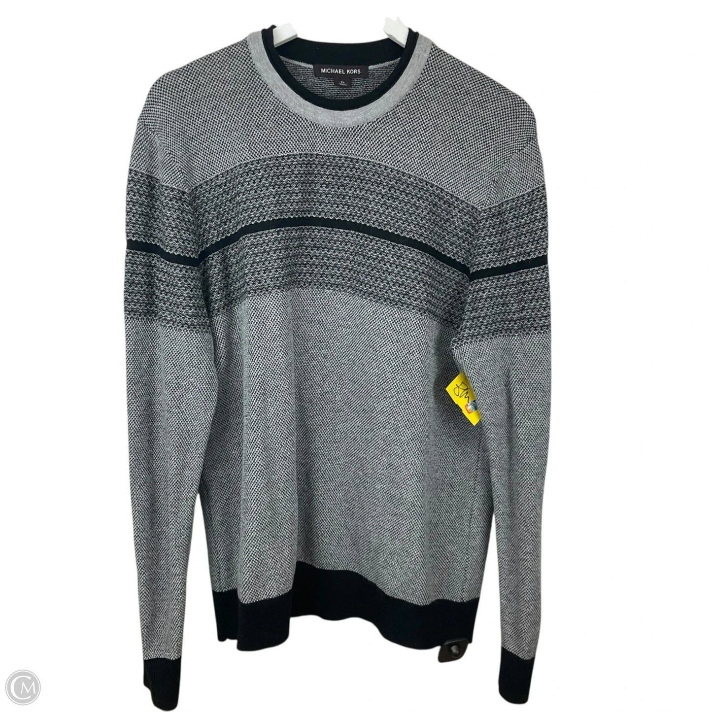 Sweater By Michael By Michael Kors In Grey, Size: Xl