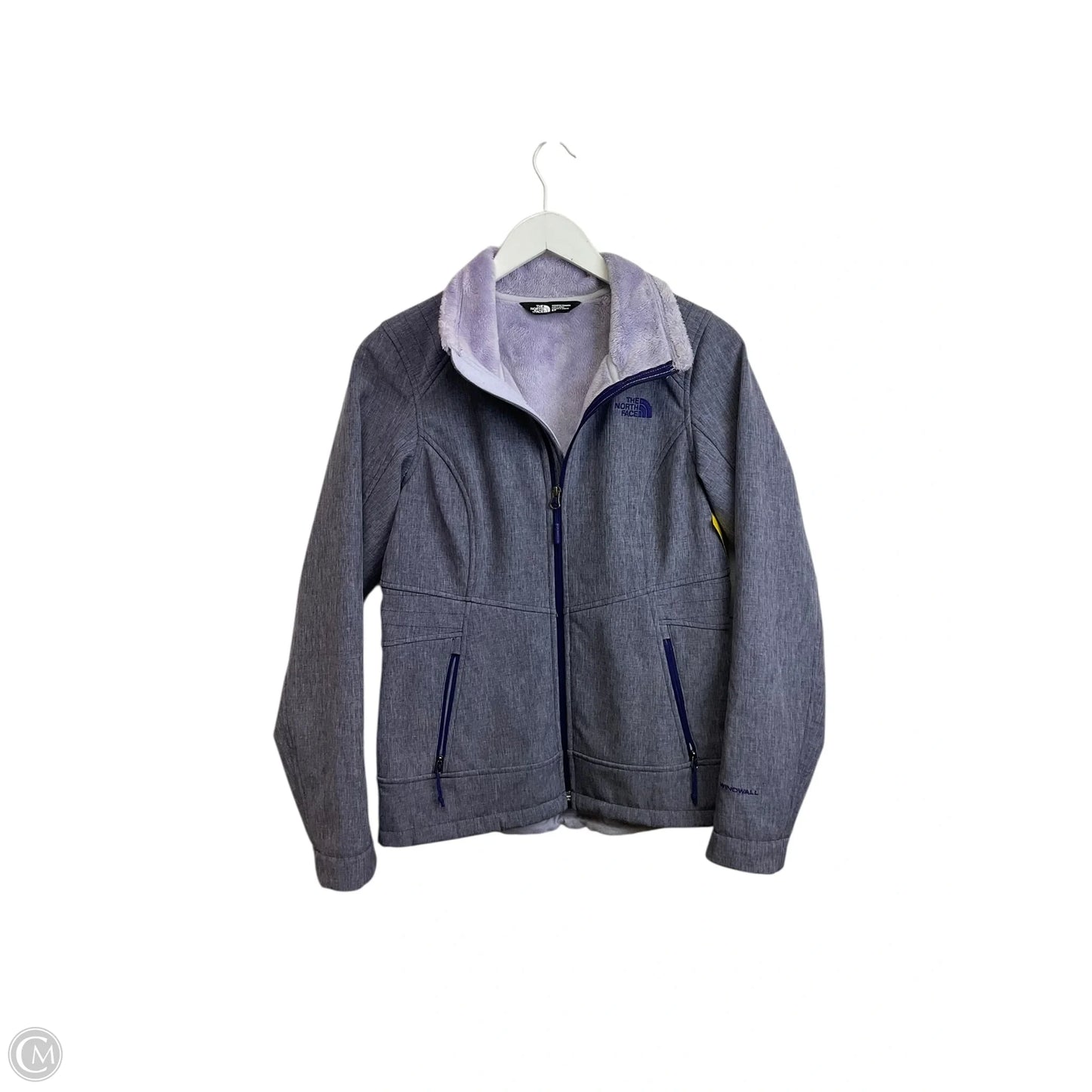 Coat Raincoat By The North Face In Purple, Size: S