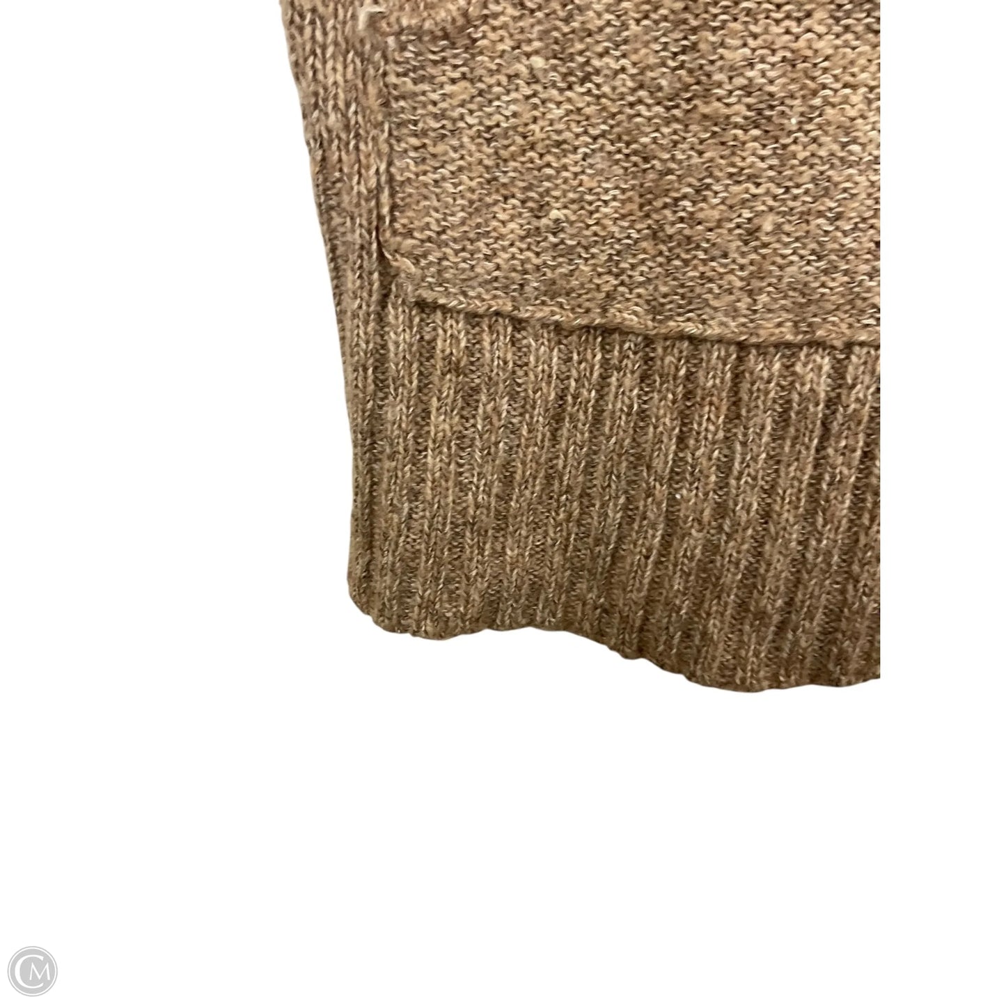 Sweater Short Sleeve By Free People In Brown, Size: M