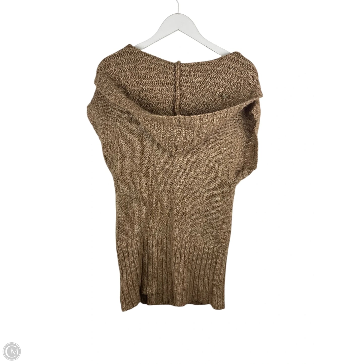 Sweater Short Sleeve By Free People In Brown, Size: M
