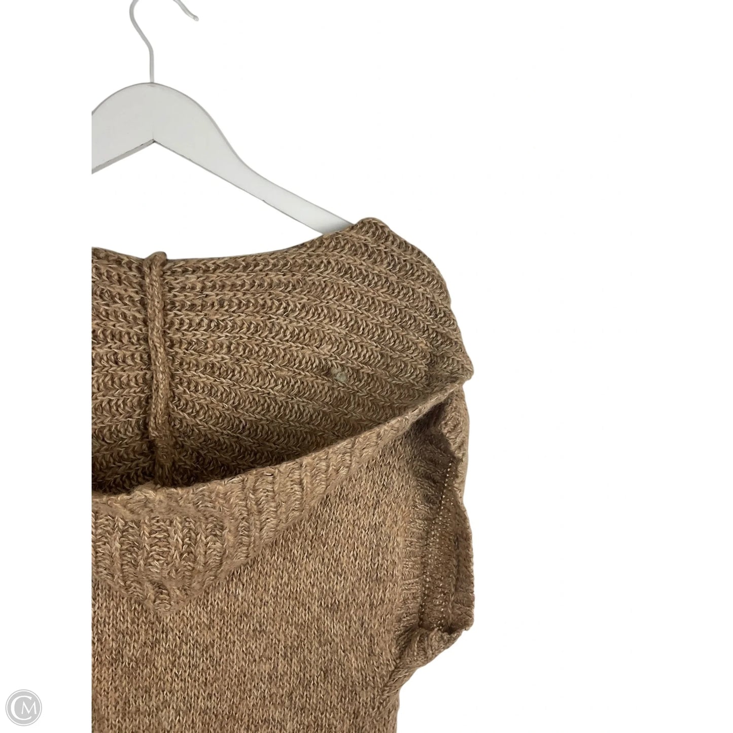Sweater Short Sleeve By Free People In Brown, Size: M