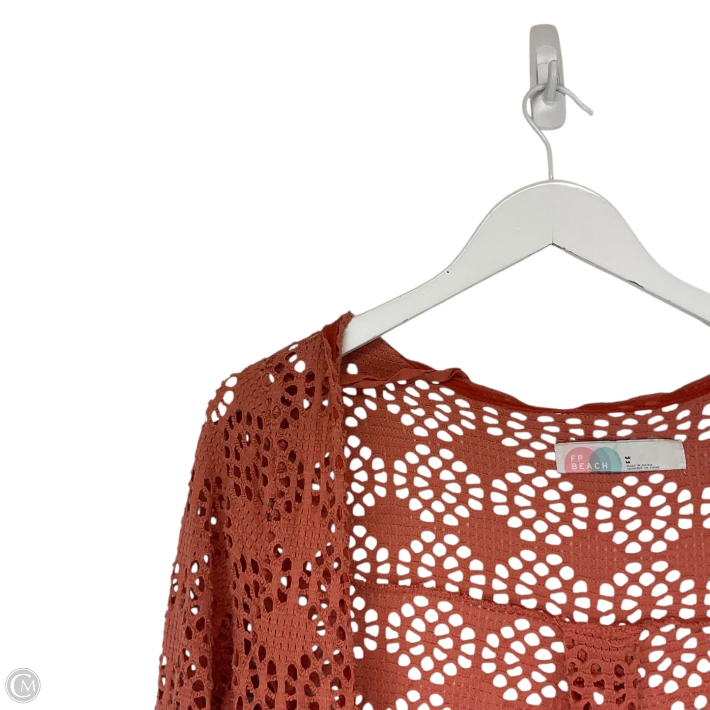Cardigan By Free People In Orange, Size: M