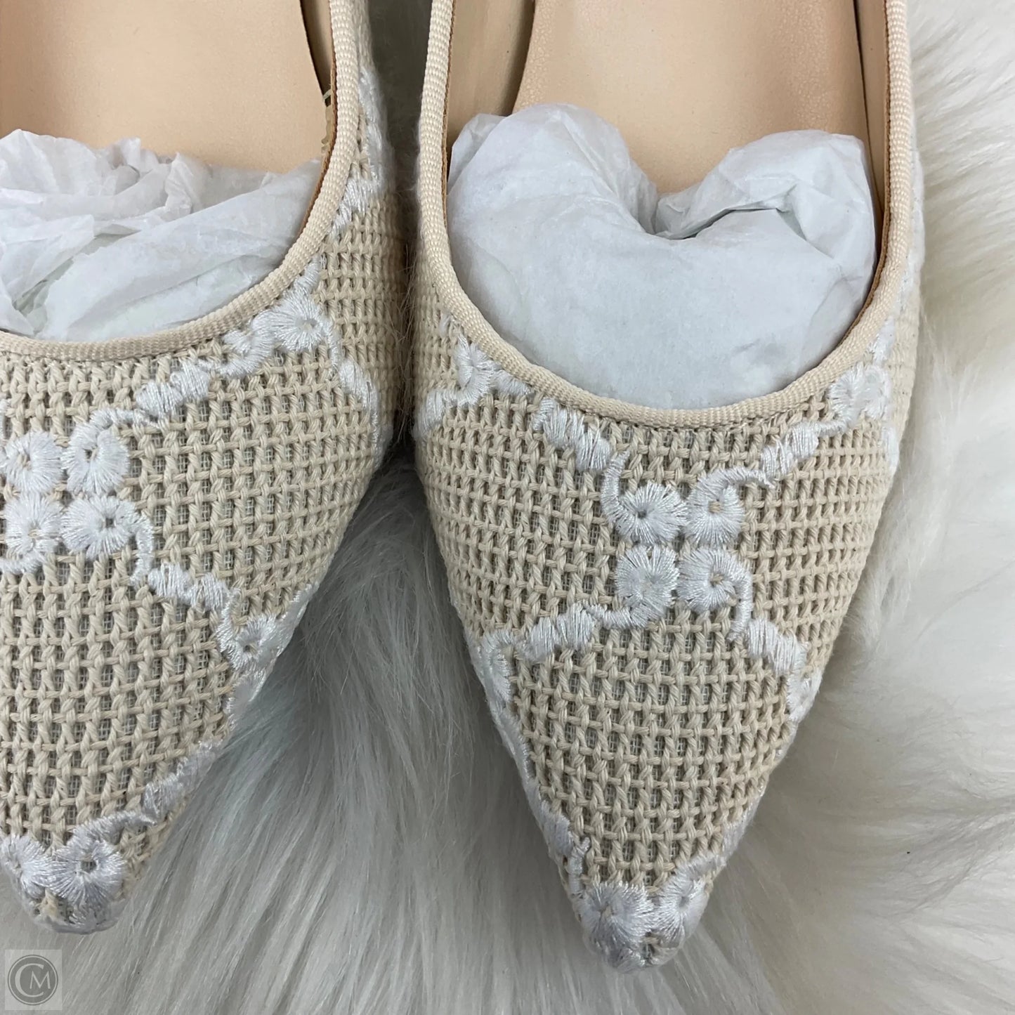 Shoes Heels Kitten By Nine West In Tan, Size: 8