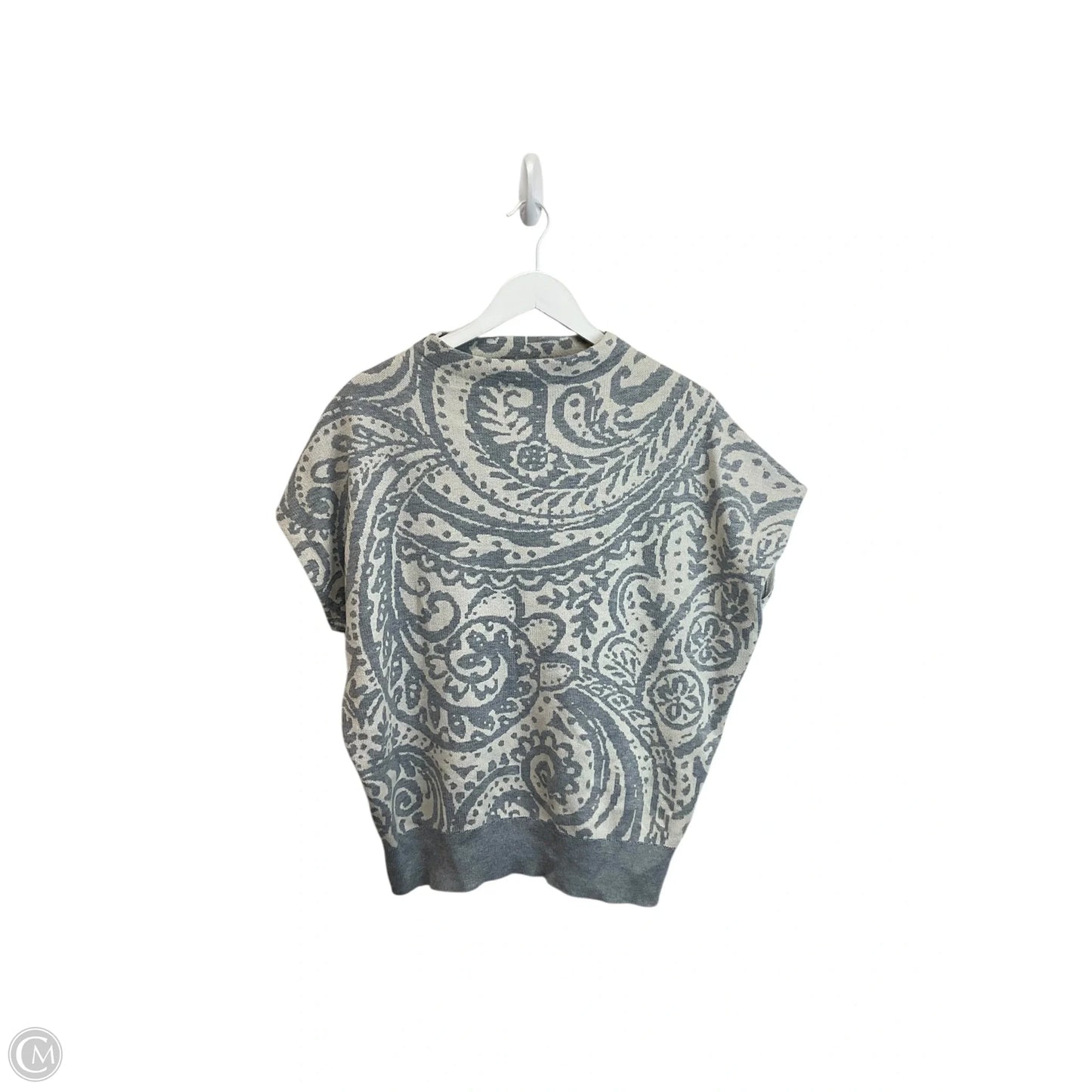 Top Short Sleeve By Cynthia Rowley In Blue, Size: M