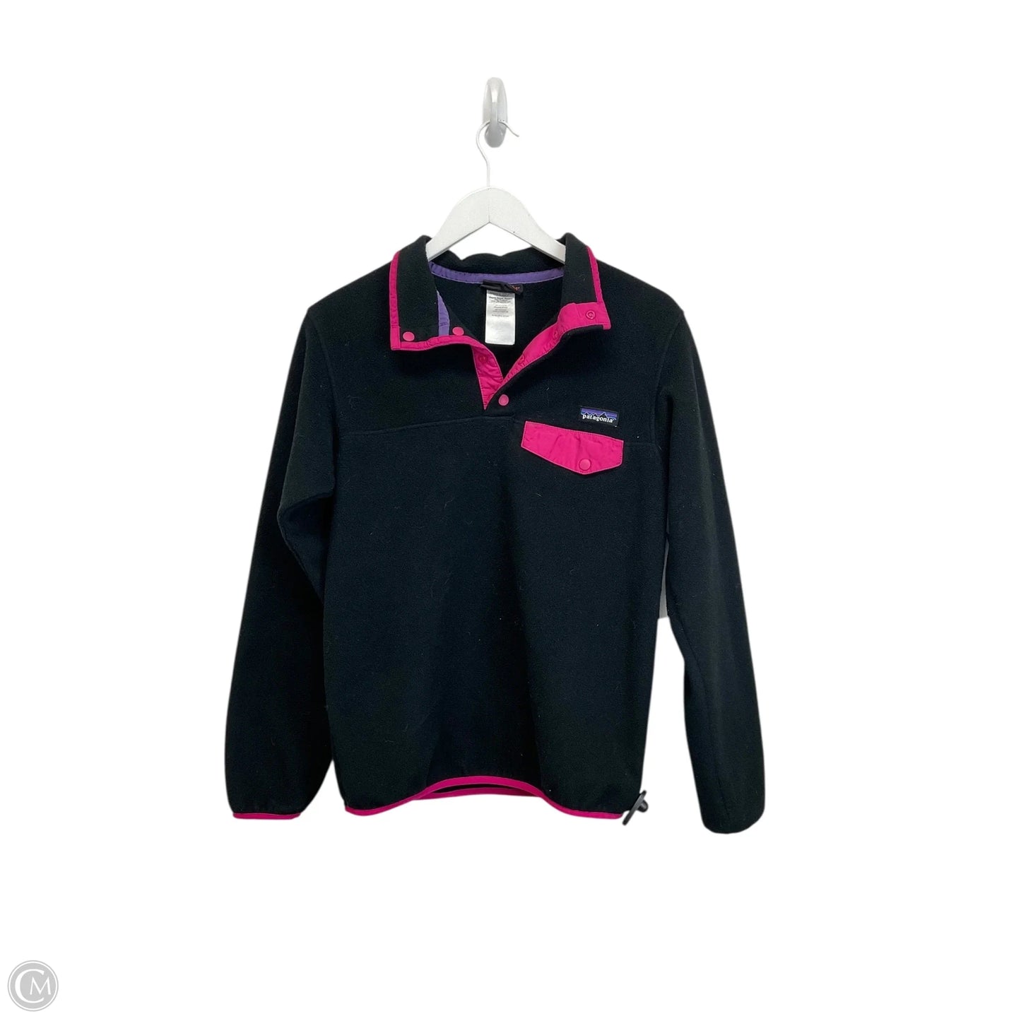 Jacket Faux Fur & Sherpa By Patagonia In Black, Size: S