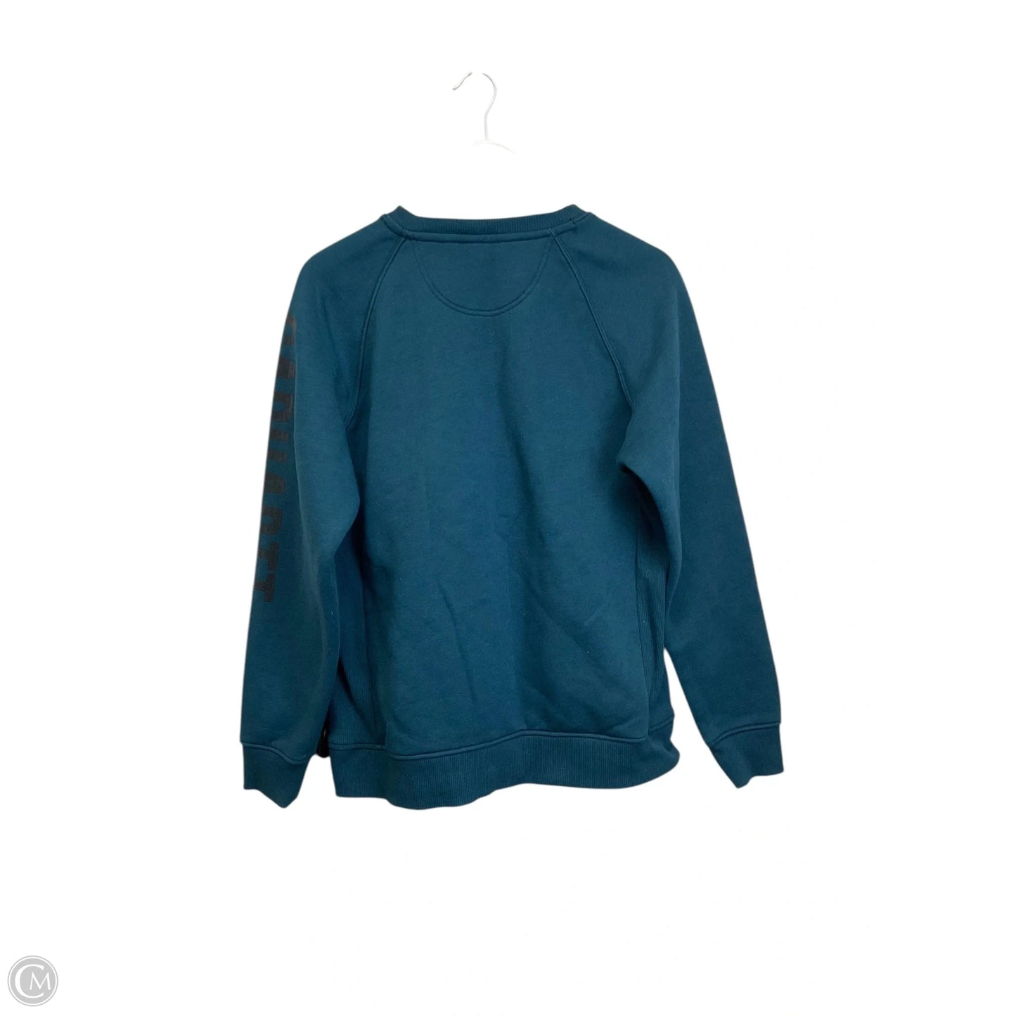Top Long Sleeve By Carhartt In Blue, Size: L