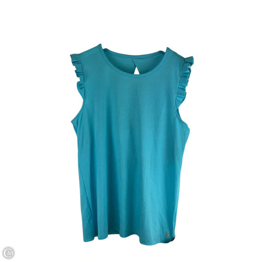 Top Sleeveless Designer By Lilly Pulitzer In Blue, Size: L