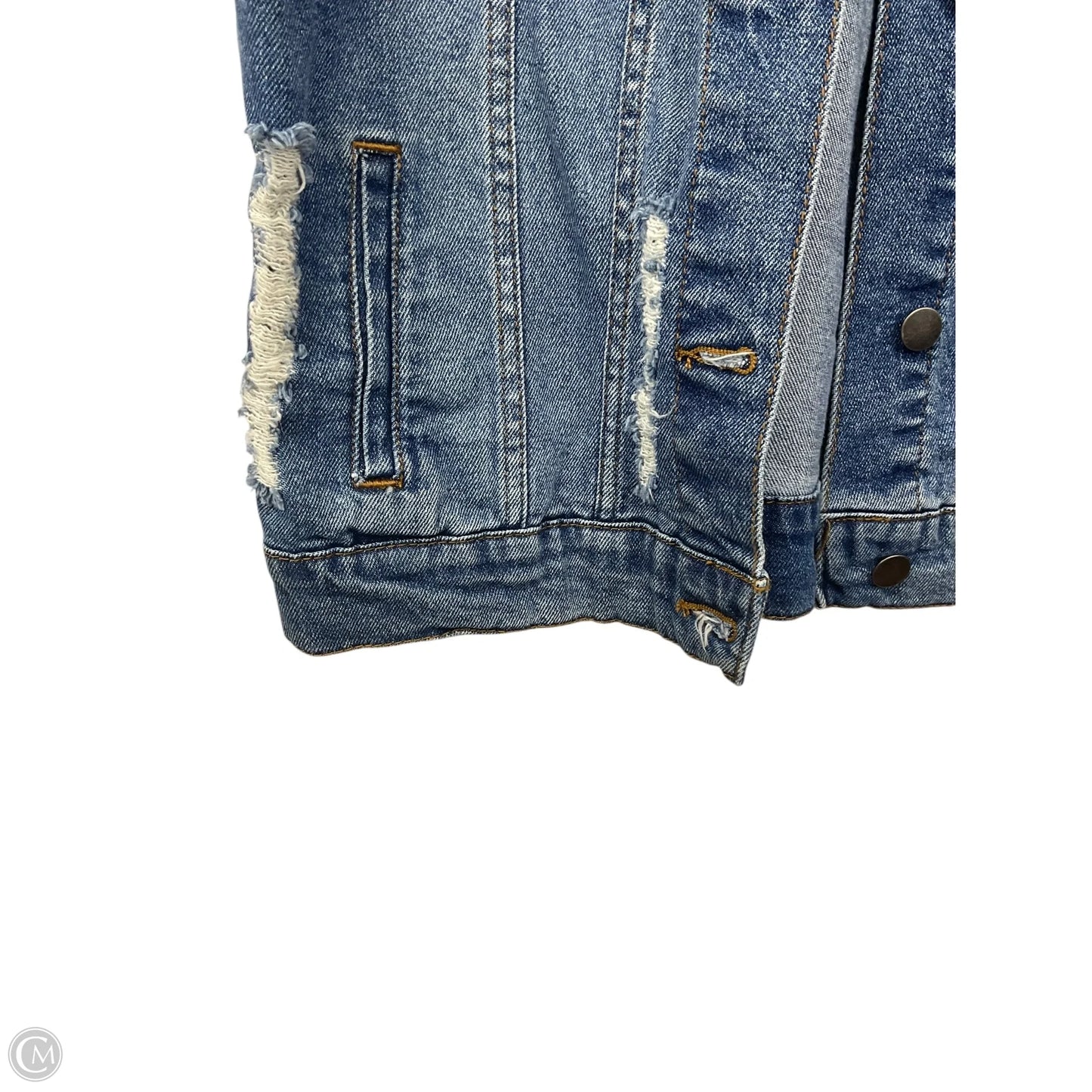 Vest Other By Wild Fable In Blue Denim, Size: S