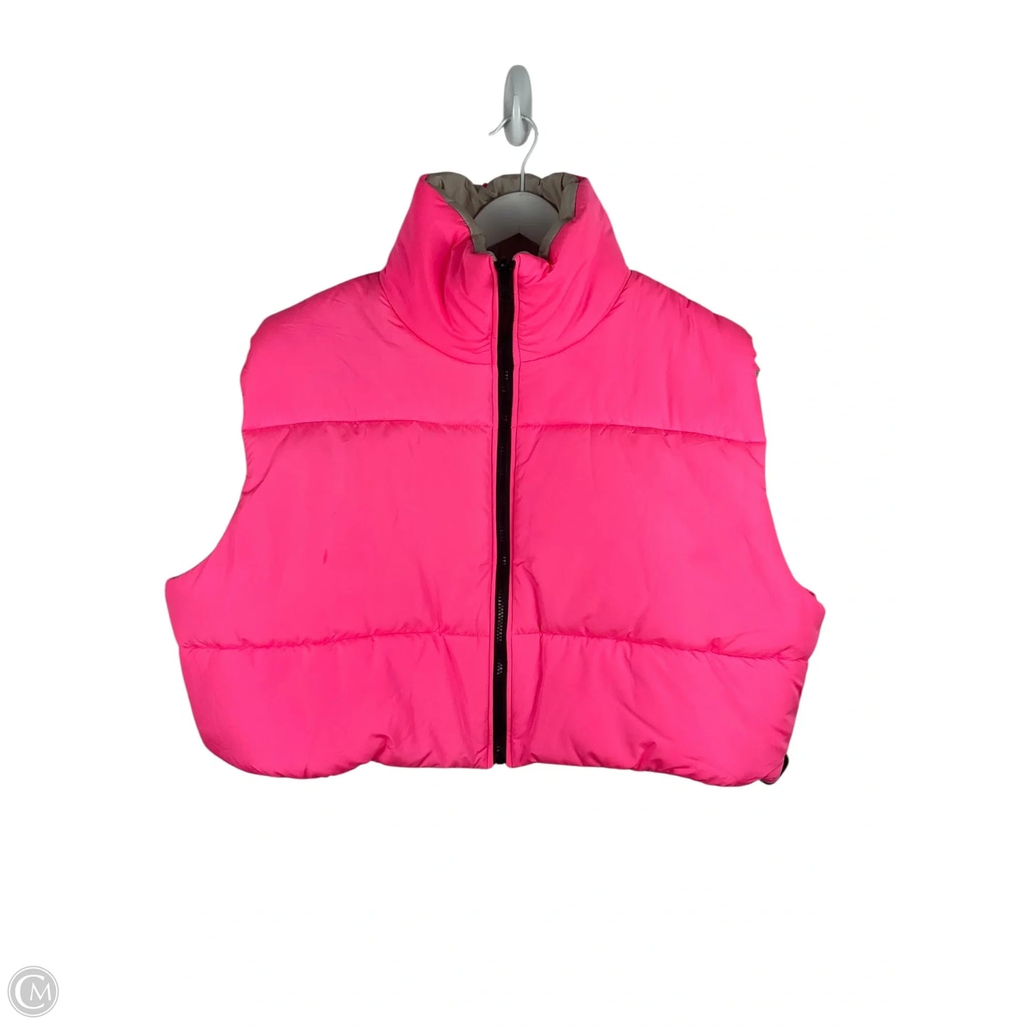 Vest Puffer & Quilted By Fashion Nova In Pink, Size: 3x