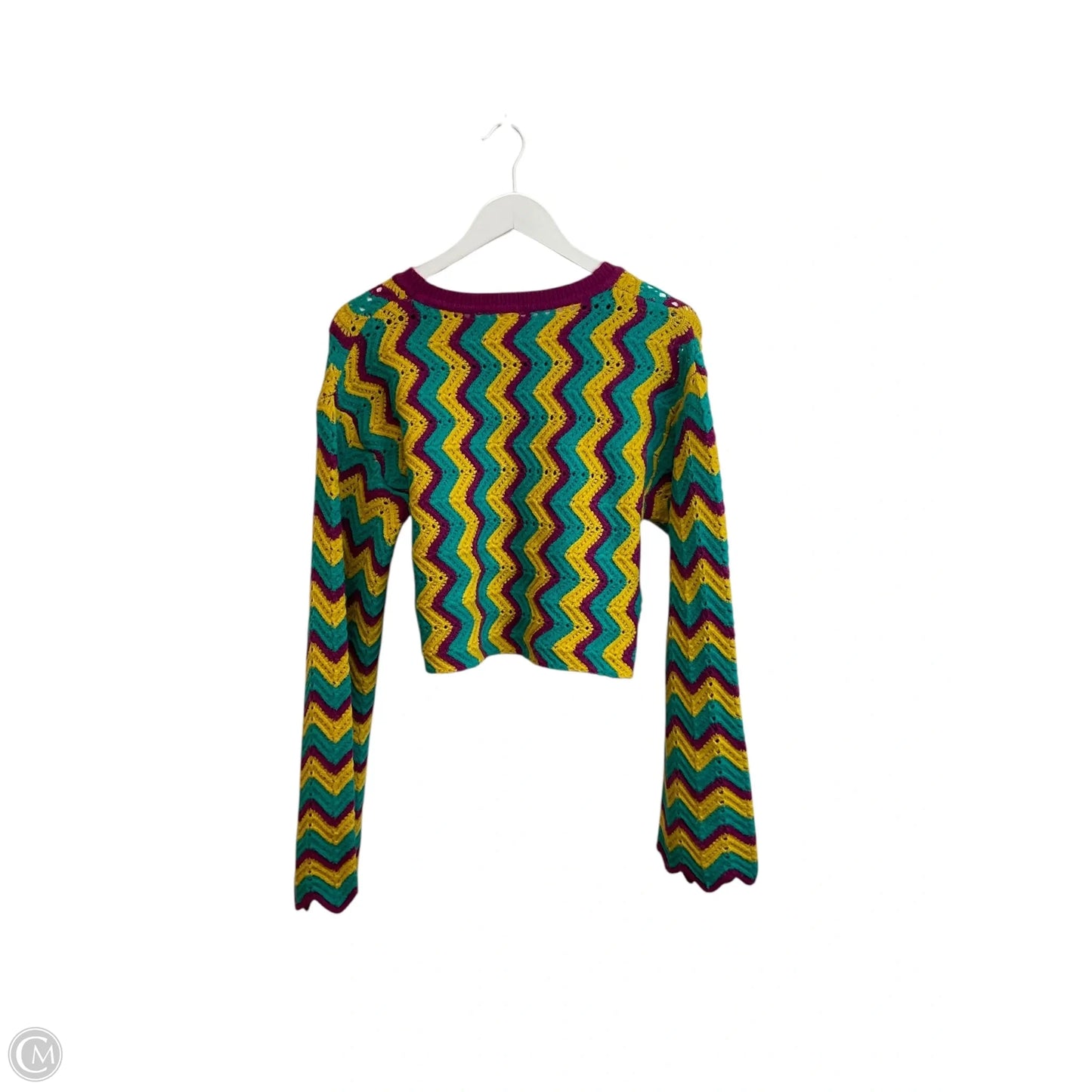 Sweater By Vestique In Multi-colored, Size: L