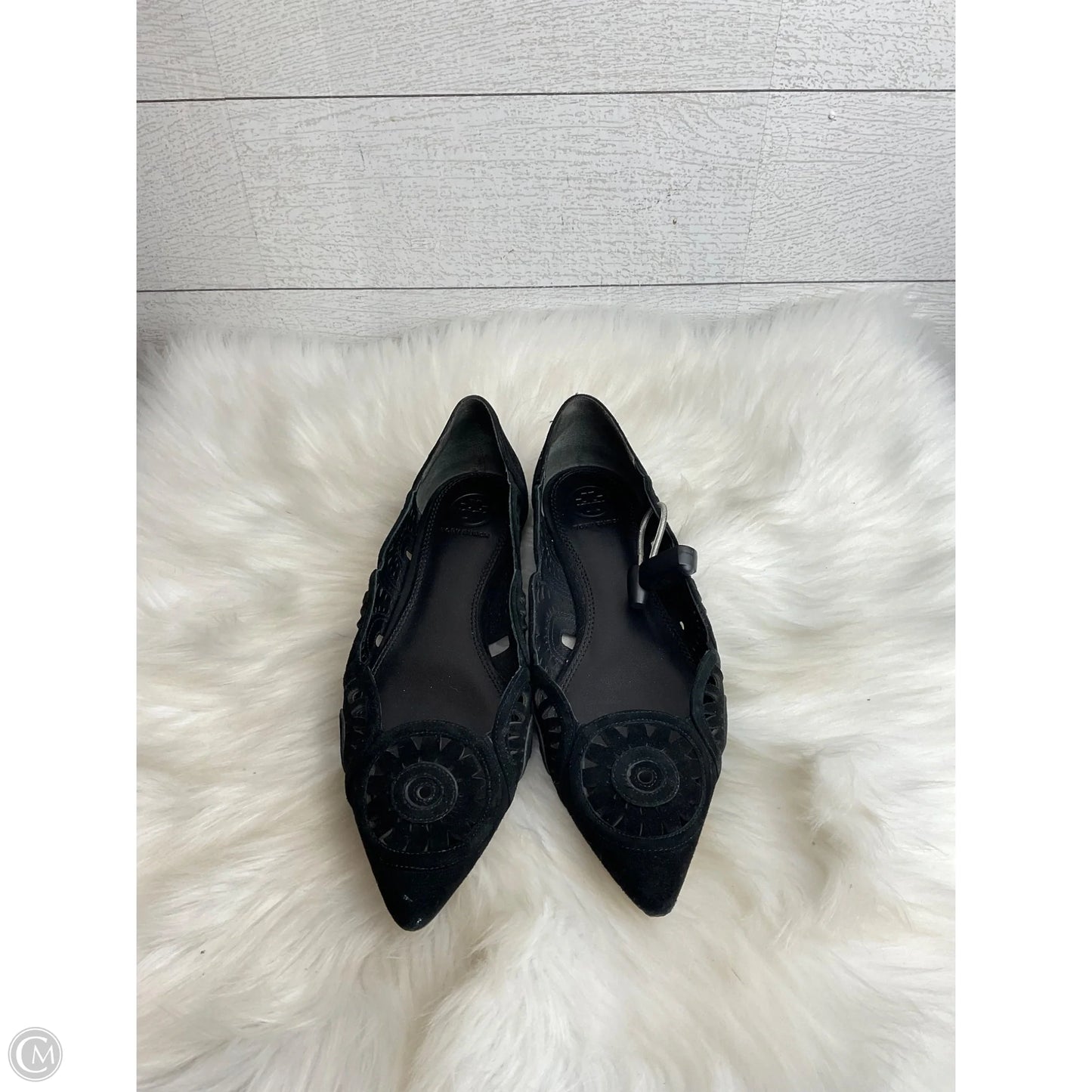 Shoes Designer By Tory Burch In Black, Size: 8.5