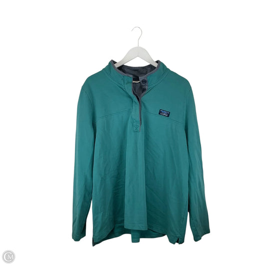 Sweatshirt Collar By L.l. Bean In Green, Size: 2x