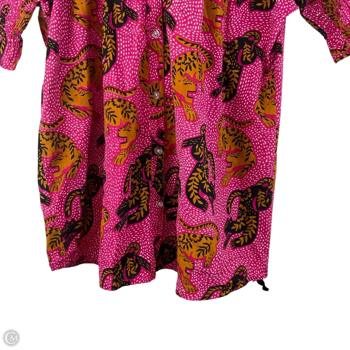 Top Short Sleeve By Cmb In Pink, Size: M