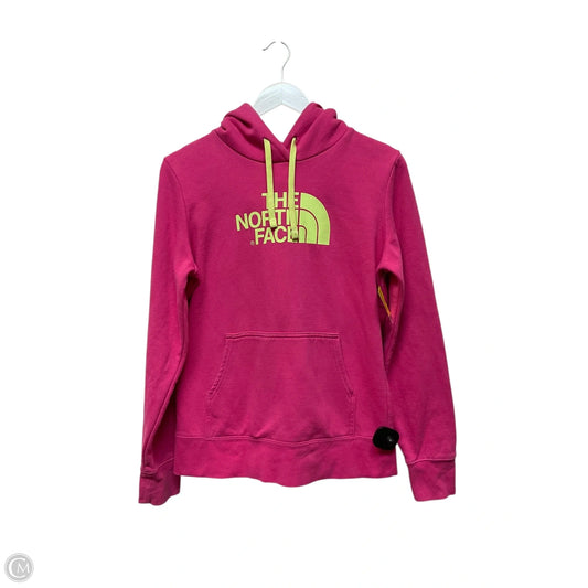 Sweatshirt Hoodie By The North Face In Pink, Size: M