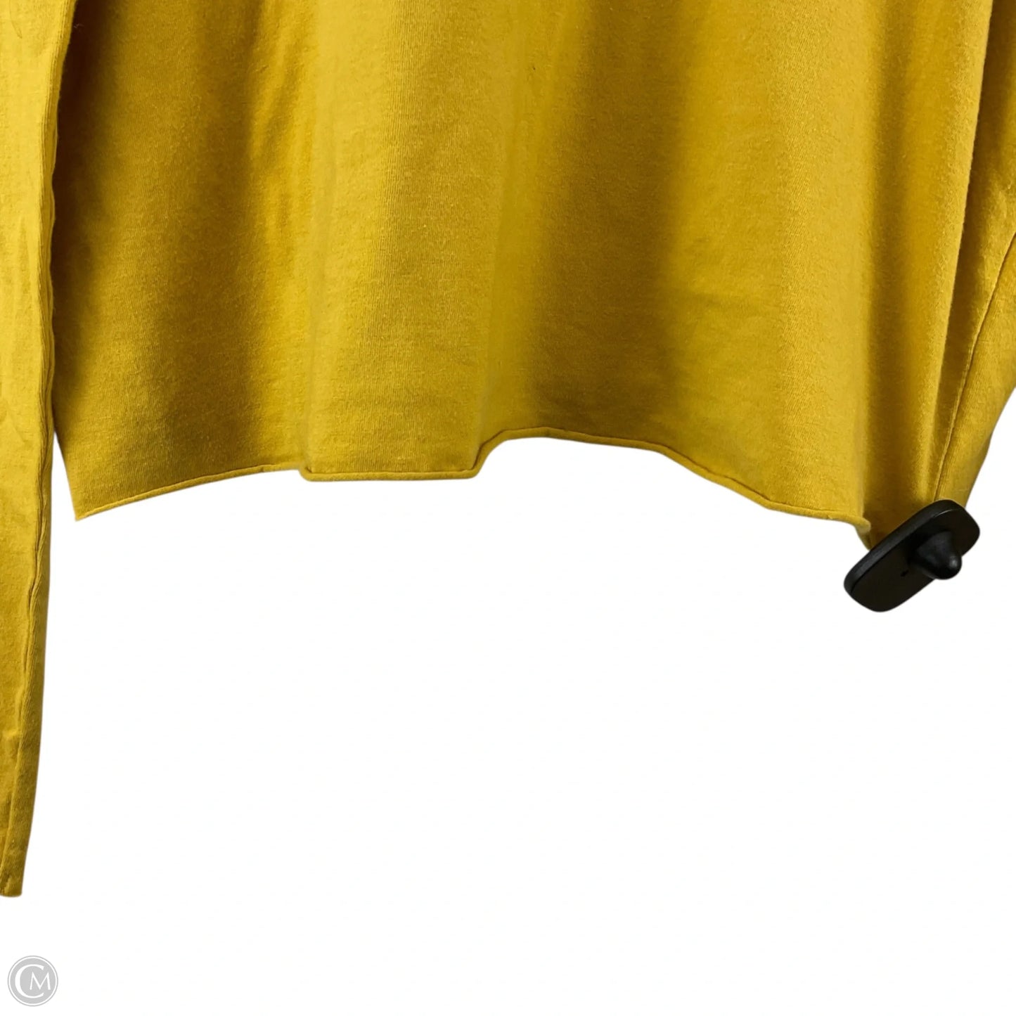Top Long Sleeve Basic By Anthropologie In Yellow, Size: Xl