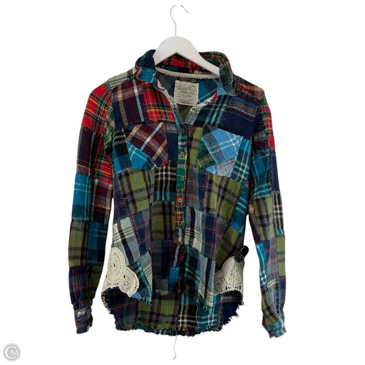 Top Long Sleeve By We The Free In Multi-colored, Size: Xs