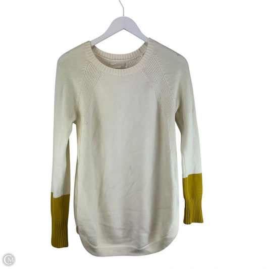 Sweater By Anthropologie In Cream, Size: S
