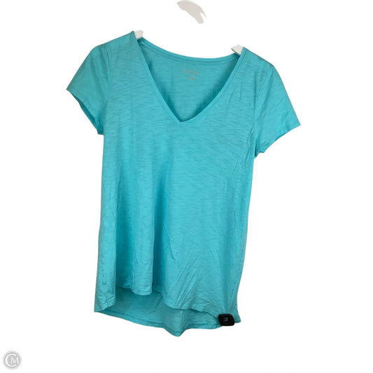 Top Short Sleeve Designer By Lilly Pulitzer In Blue, Size: M
