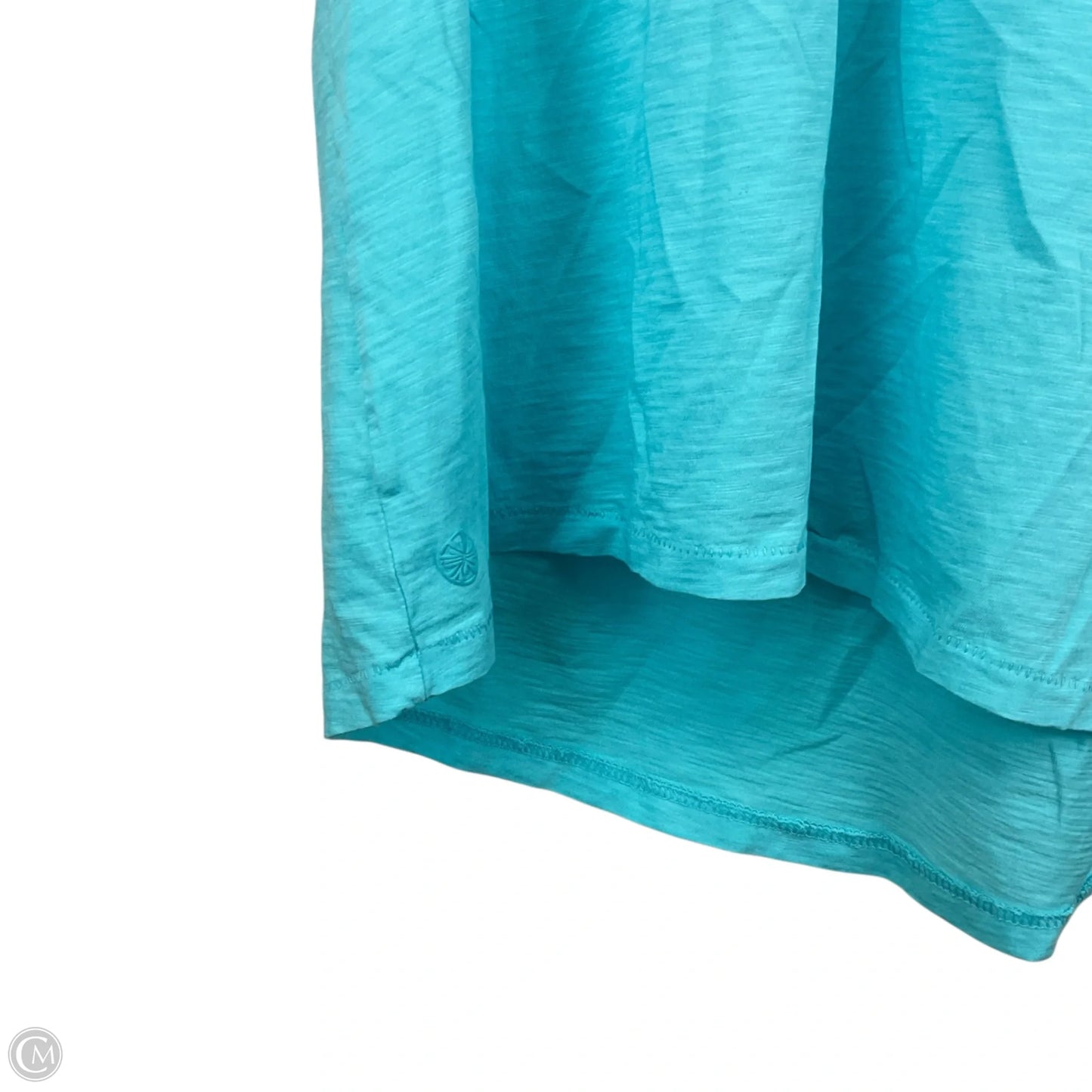 Top Short Sleeve Designer By Lilly Pulitzer In Blue, Size: M