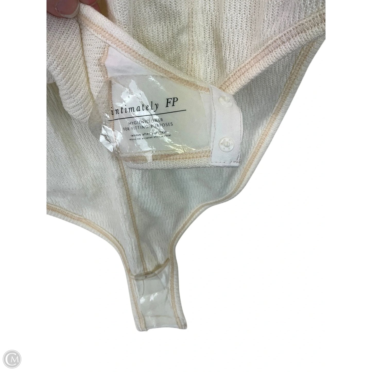 Bodysuit By Free People In Cream, Size: M