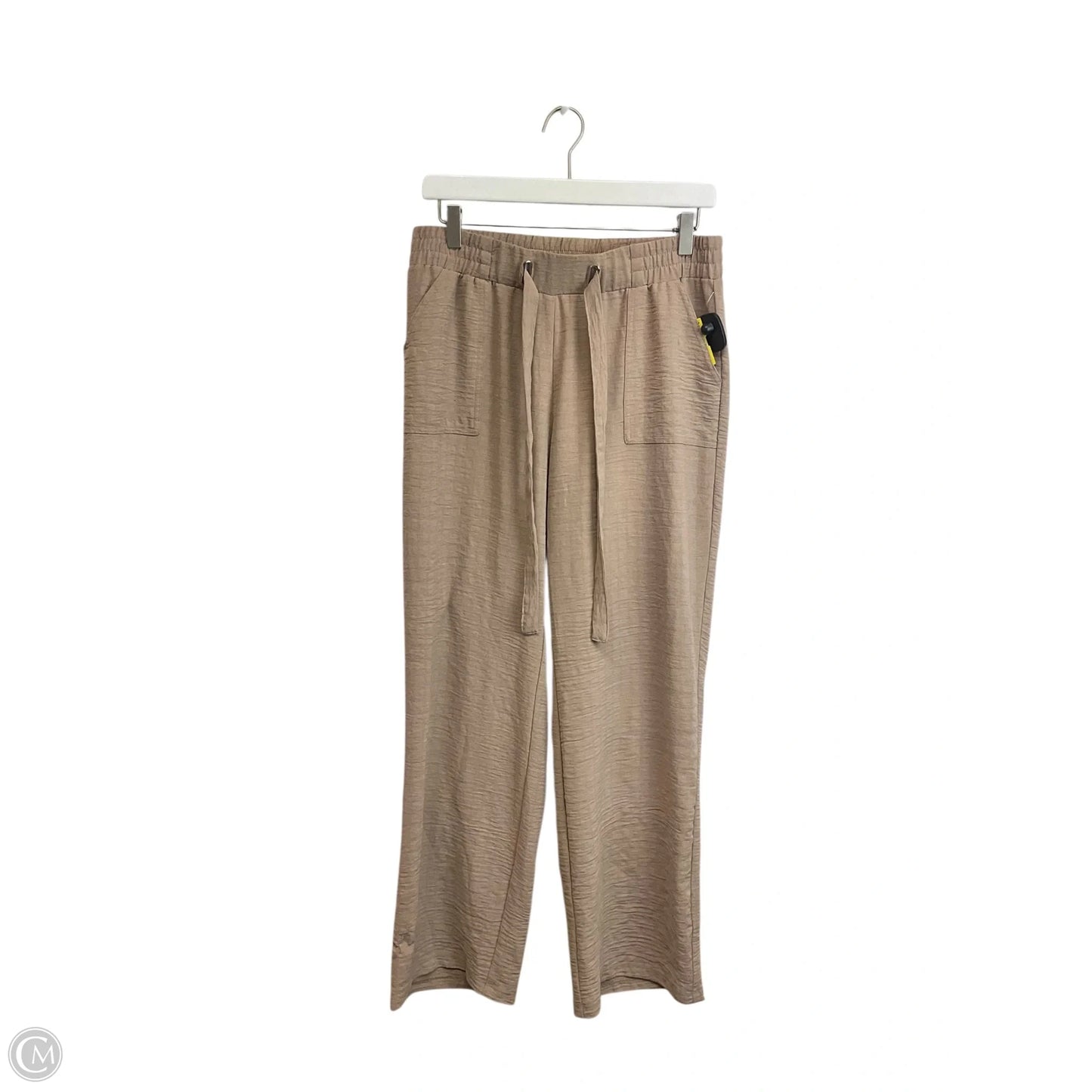 Pants Wide Leg By Love Scarlett In Brown, Size: L