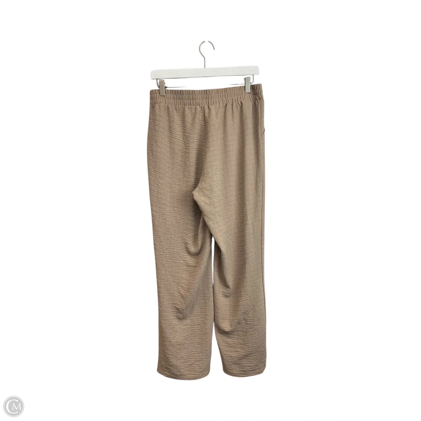 Pants Wide Leg By Love Scarlett In Brown, Size: L