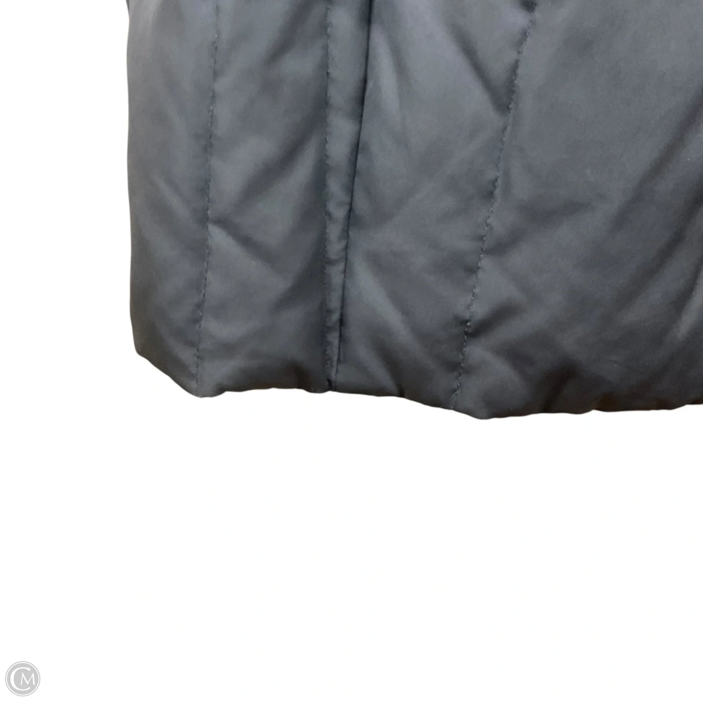Coat Puffer & Quilted By Calvin Klein In Grey, Size: Mp