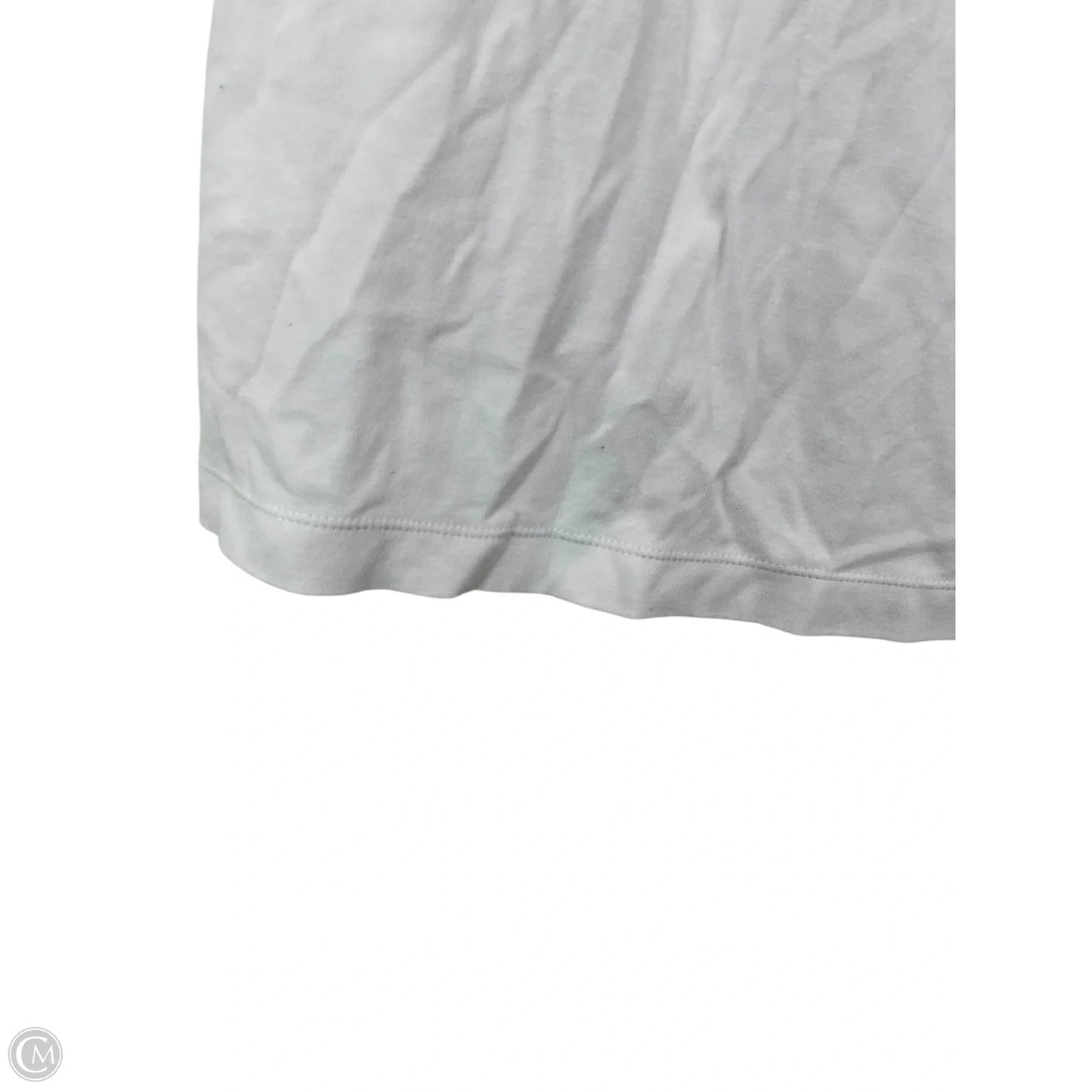 Top Short Sleeve Designer By Lilly Pulitzer In White, Size: L