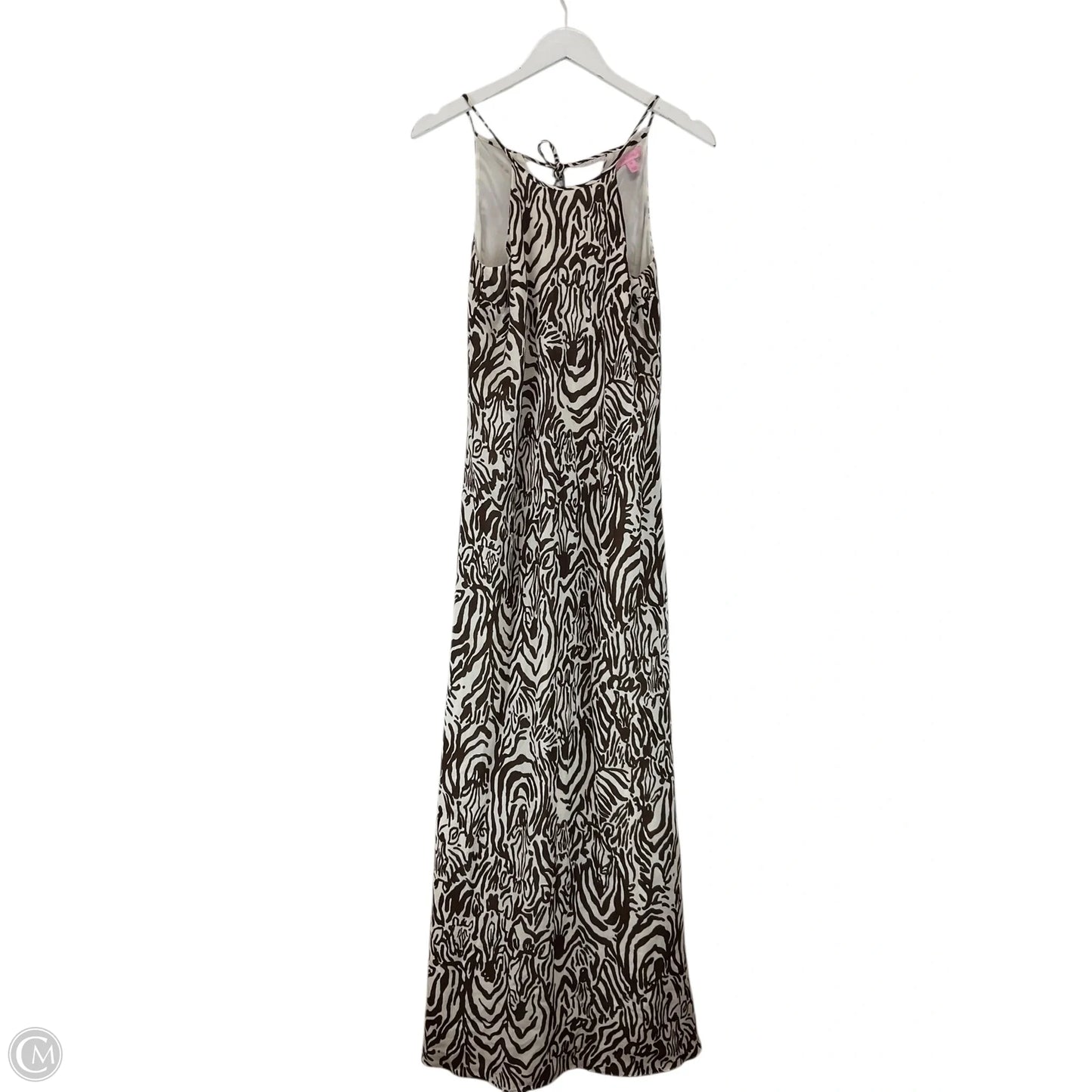 Dress Designer By Lilly Pulitzer In Brown & Cream, Size: Xs