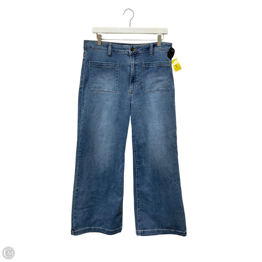 Jeans Wide Leg By Sneak Peek In Blue Denim, Size: 10