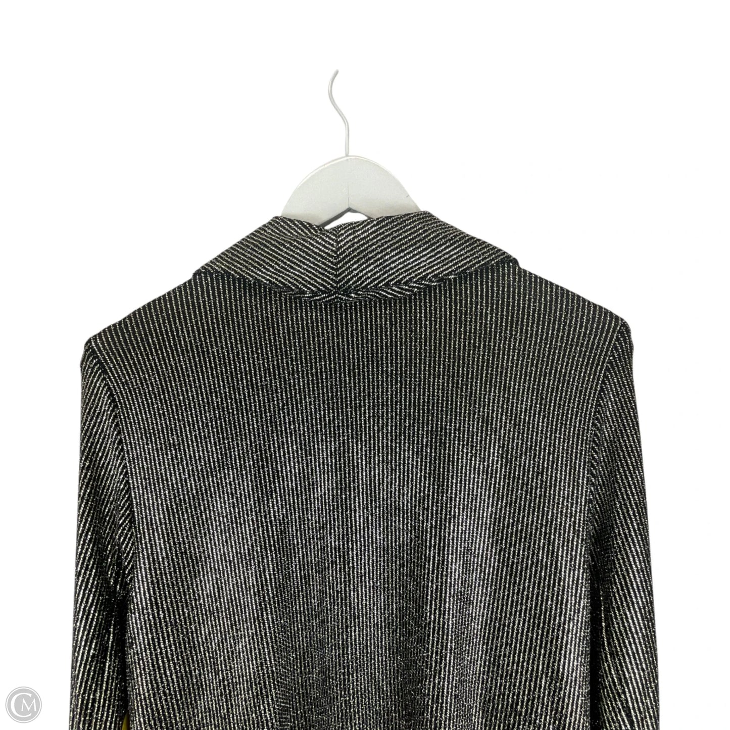 Sweater Cardigan By Mumu In Silver, Size: Xxl