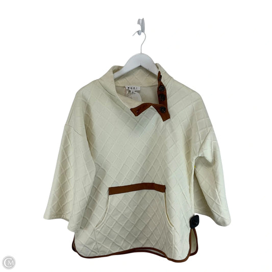 Sweatshirt Collar By Thml In Cream, Size: S