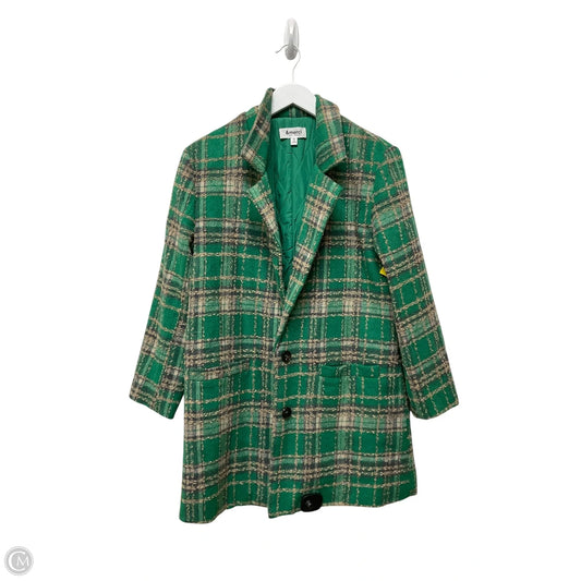 Coat Peacoat By &merci In Green, Size: S