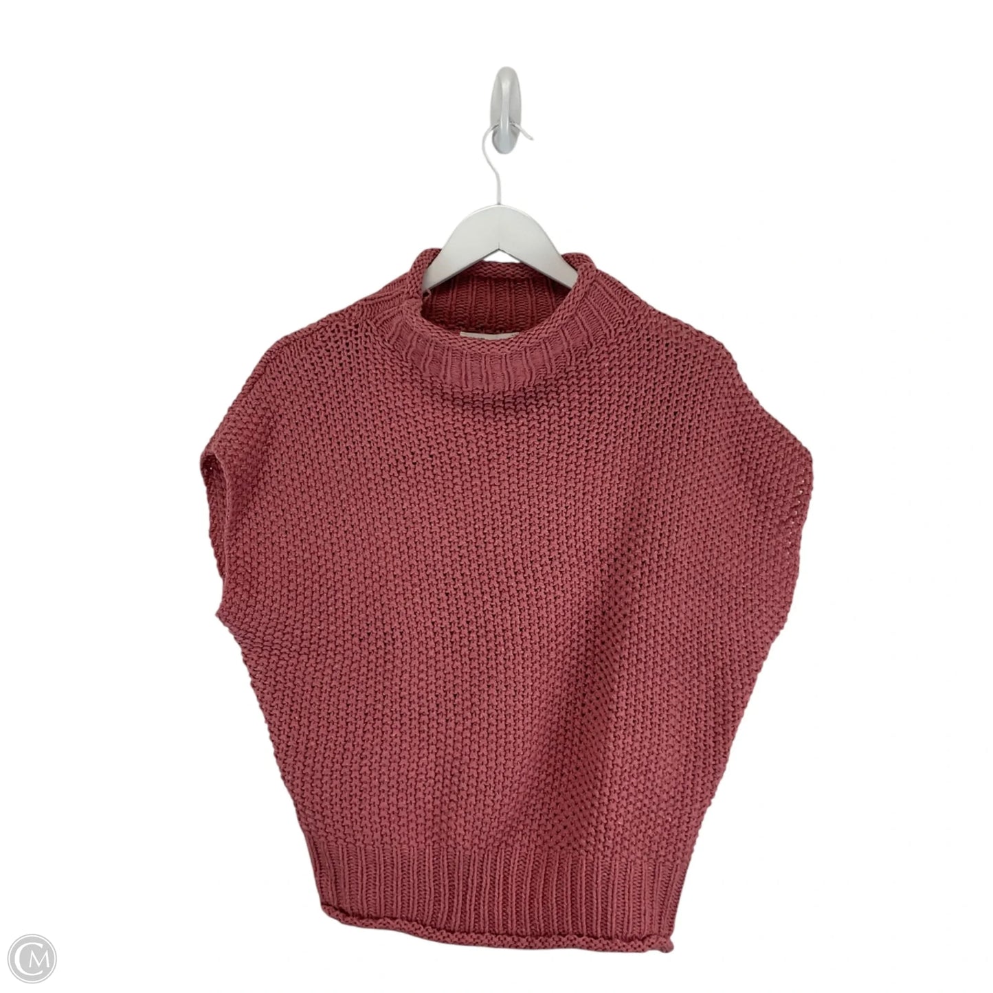 Sweater Short Sleeve By She + Sky In Pink, Size: S