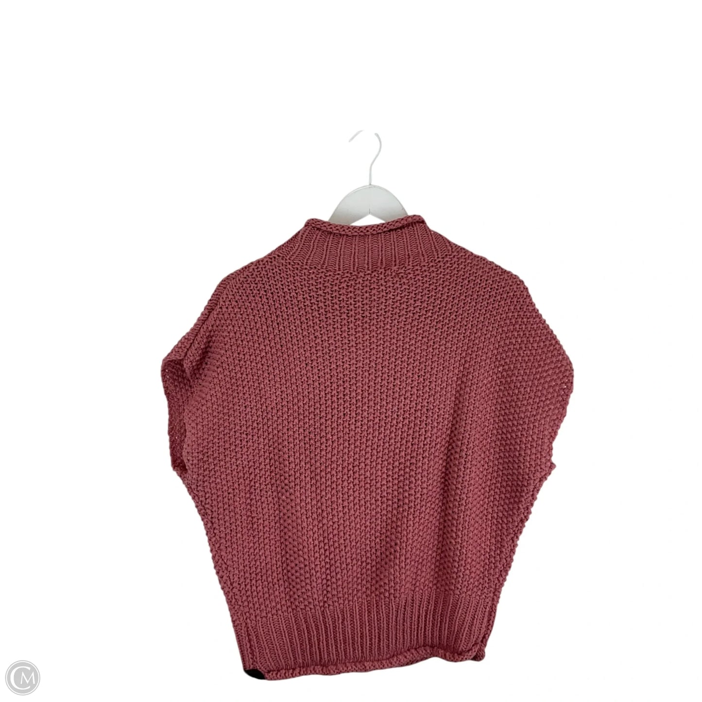 Sweater Short Sleeve By She + Sky In Pink, Size: S
