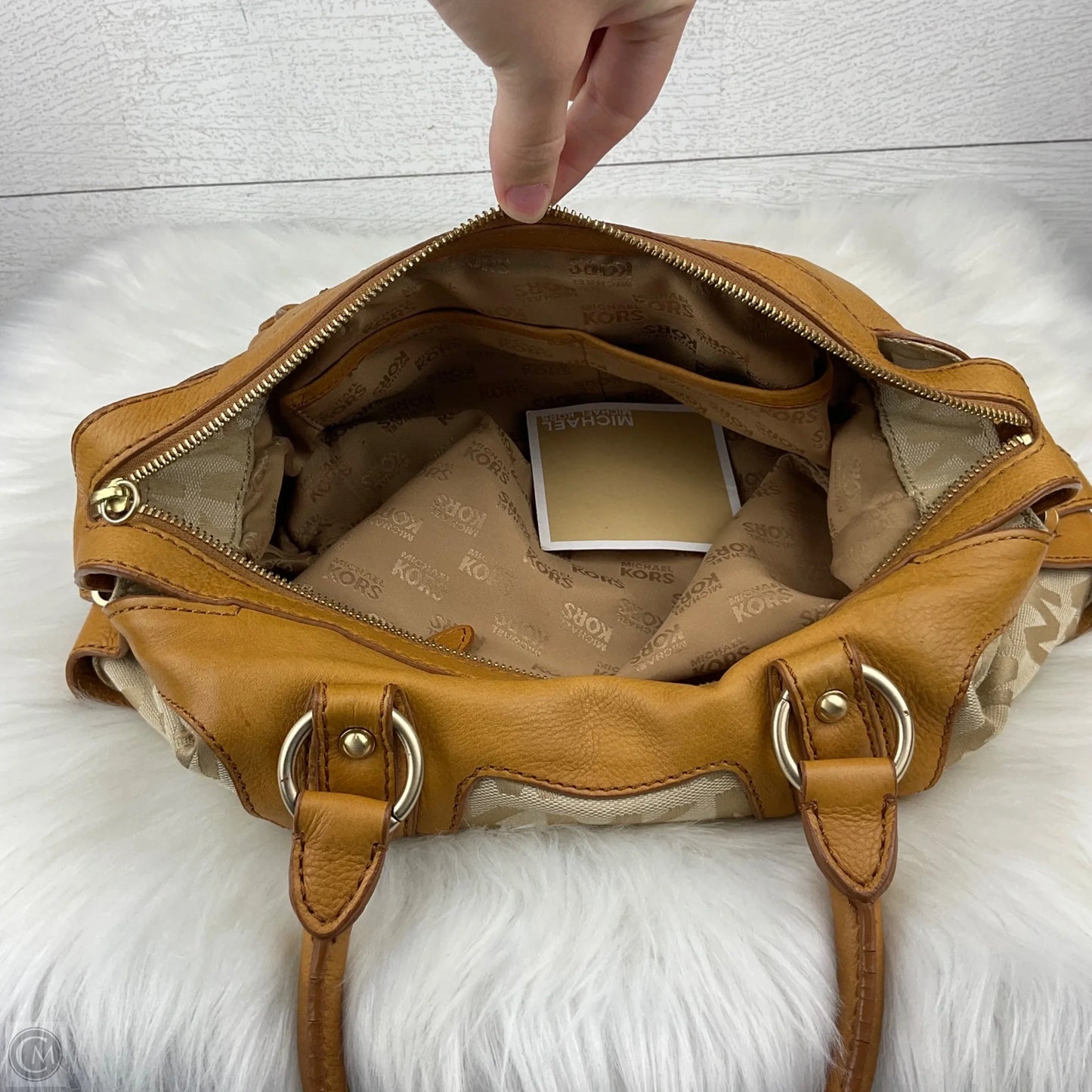Handbag Designer By Michael Kors, Size: Small