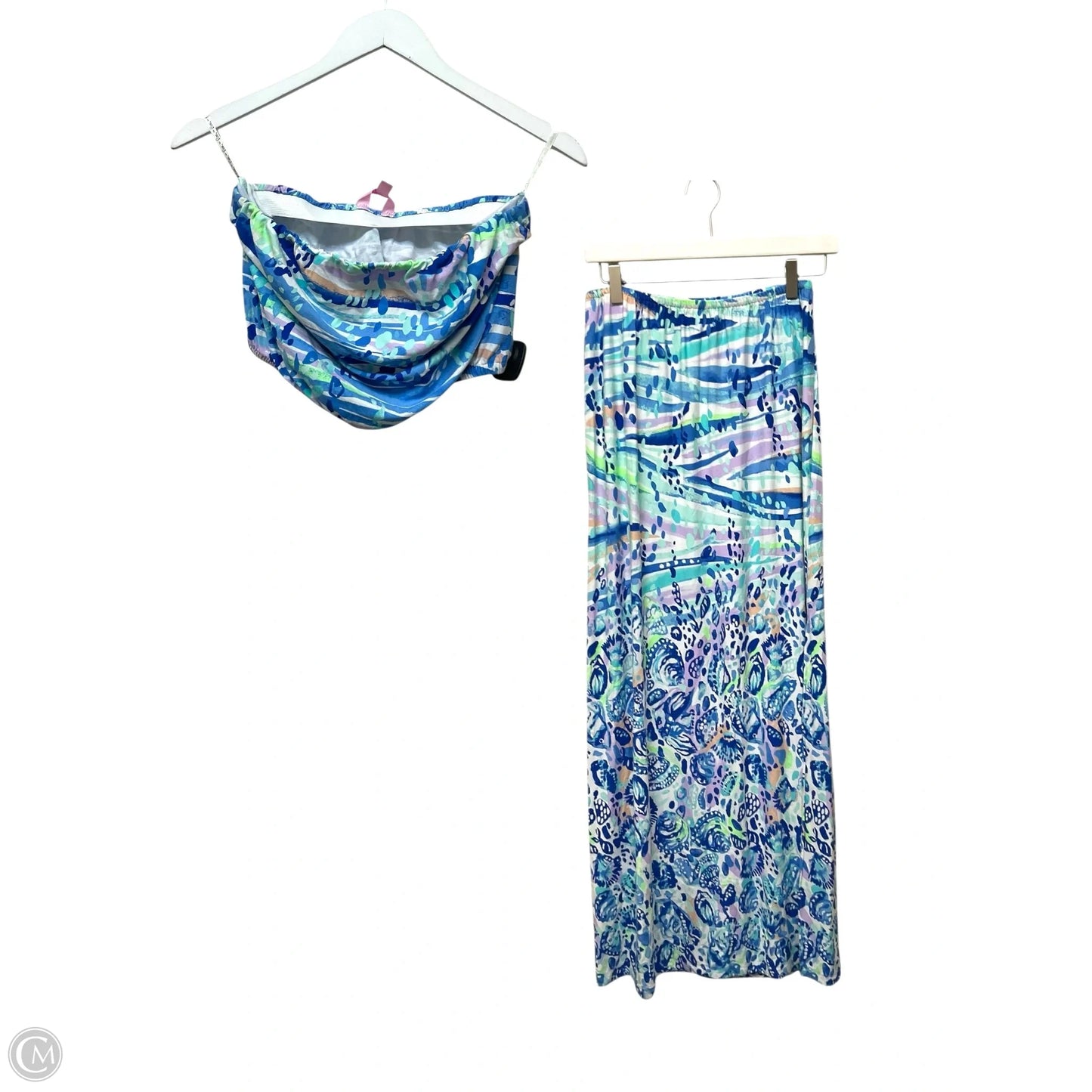 Dress Set 2pc By Cma In Blue, Size: S