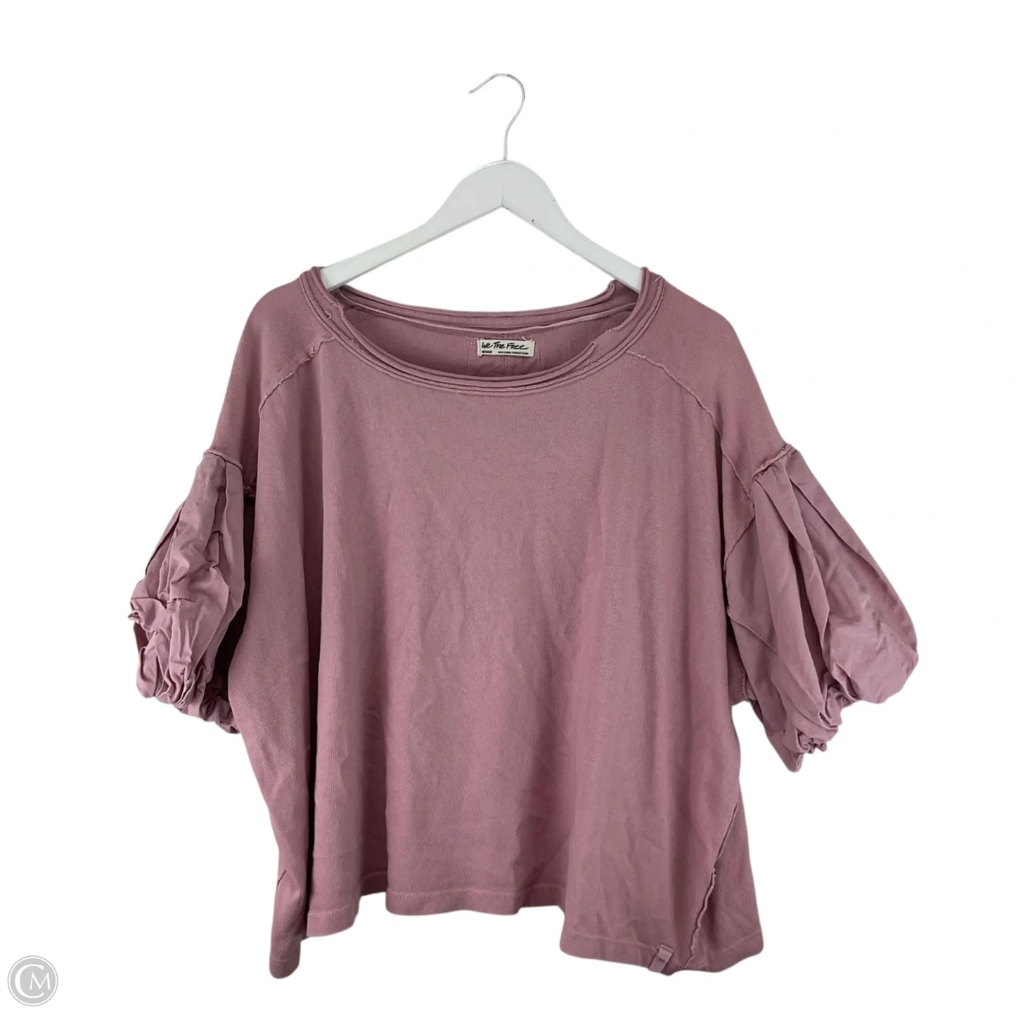 Top Short Sleeve By We The Free In Pink, Size: M