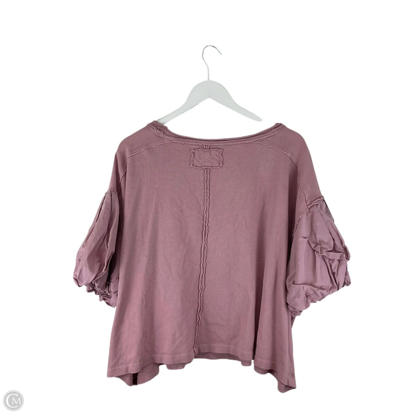 Top Short Sleeve By We The Free In Pink, Size: M