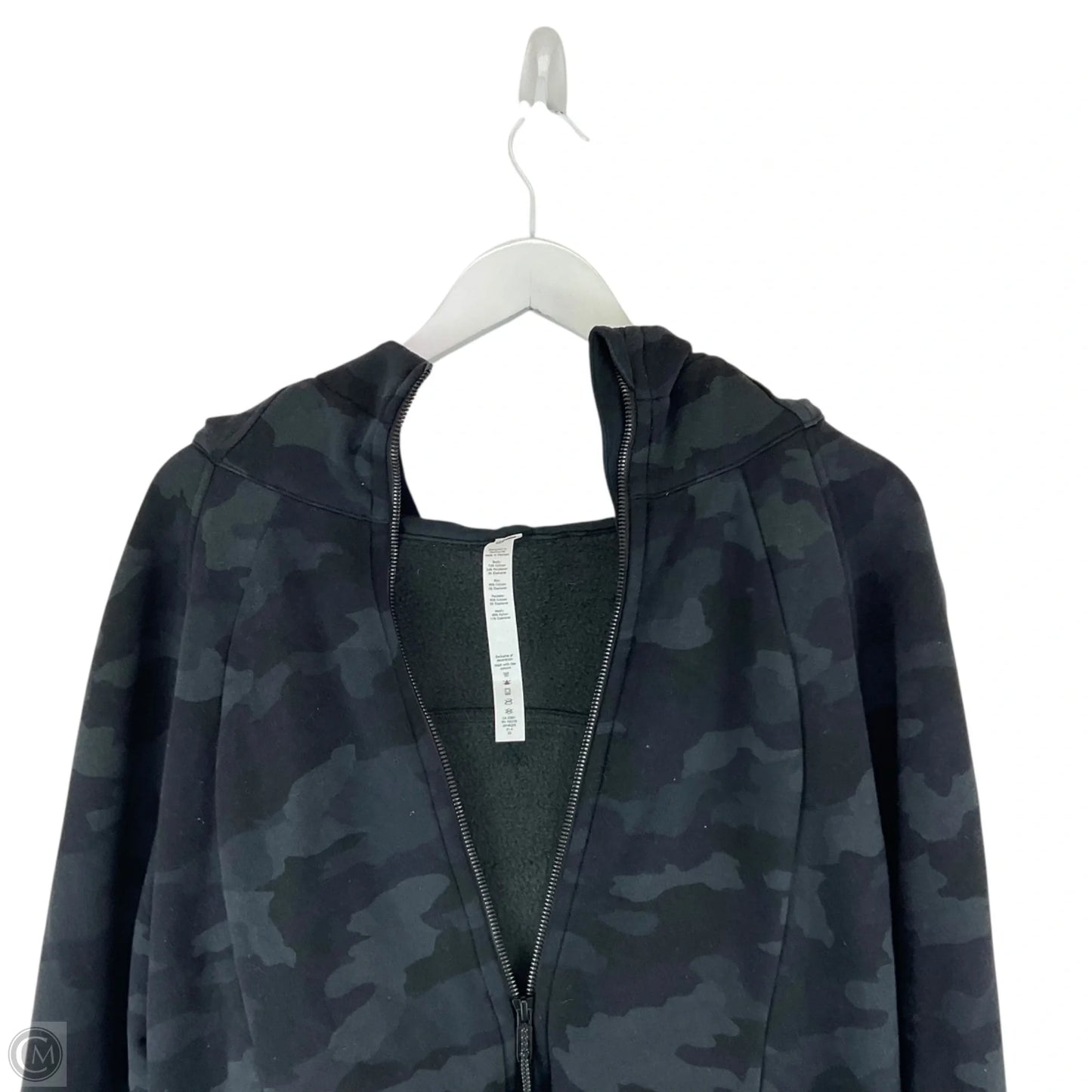Athletic Sweatshirt Hoodie By Lululemon In Camouflage Print, Size: 20