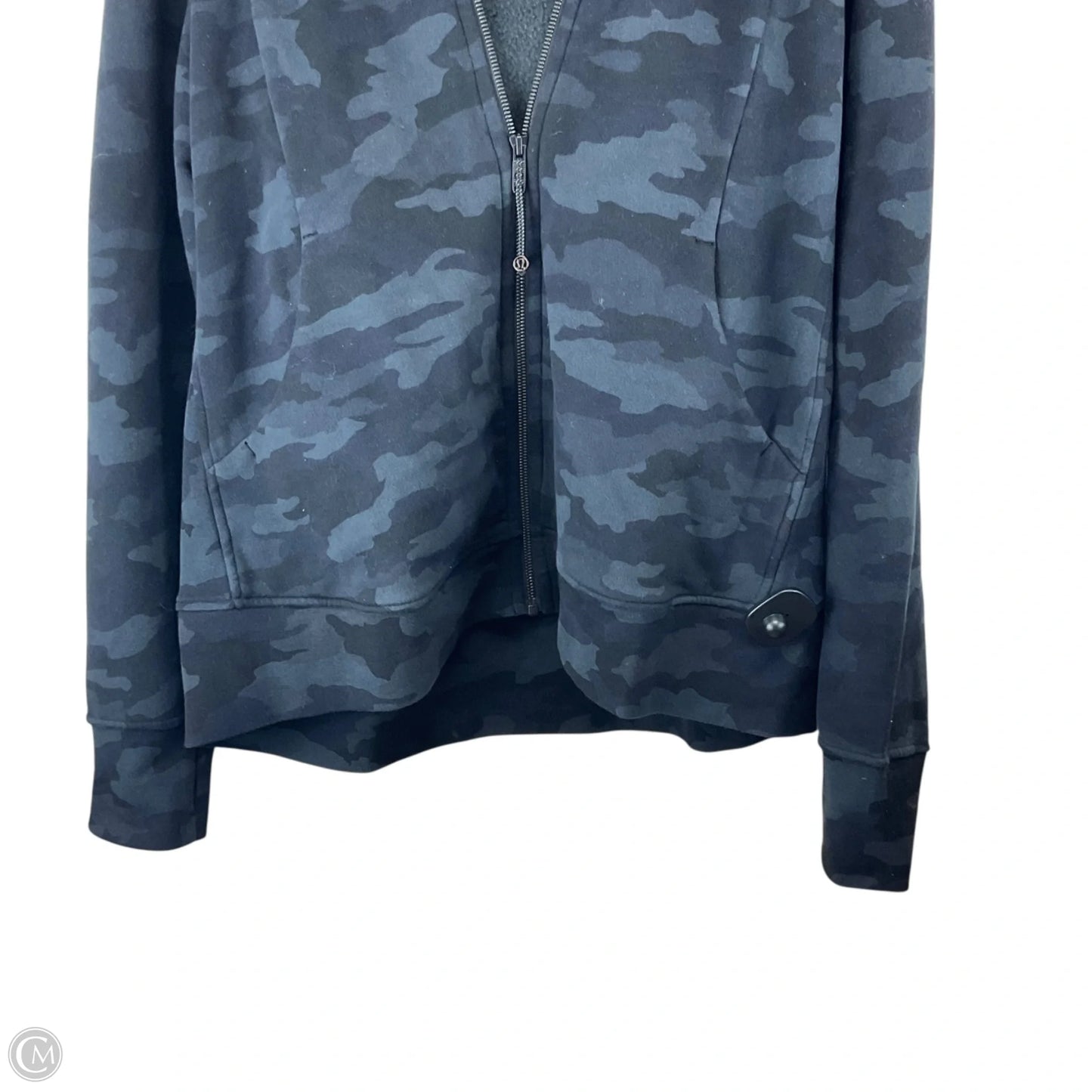 Athletic Sweatshirt Hoodie By Lululemon In Camouflage Print, Size: 20