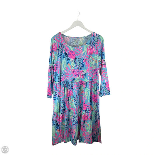 Dress Designer By Lilly Pulitzer In Blue, Size: Xl