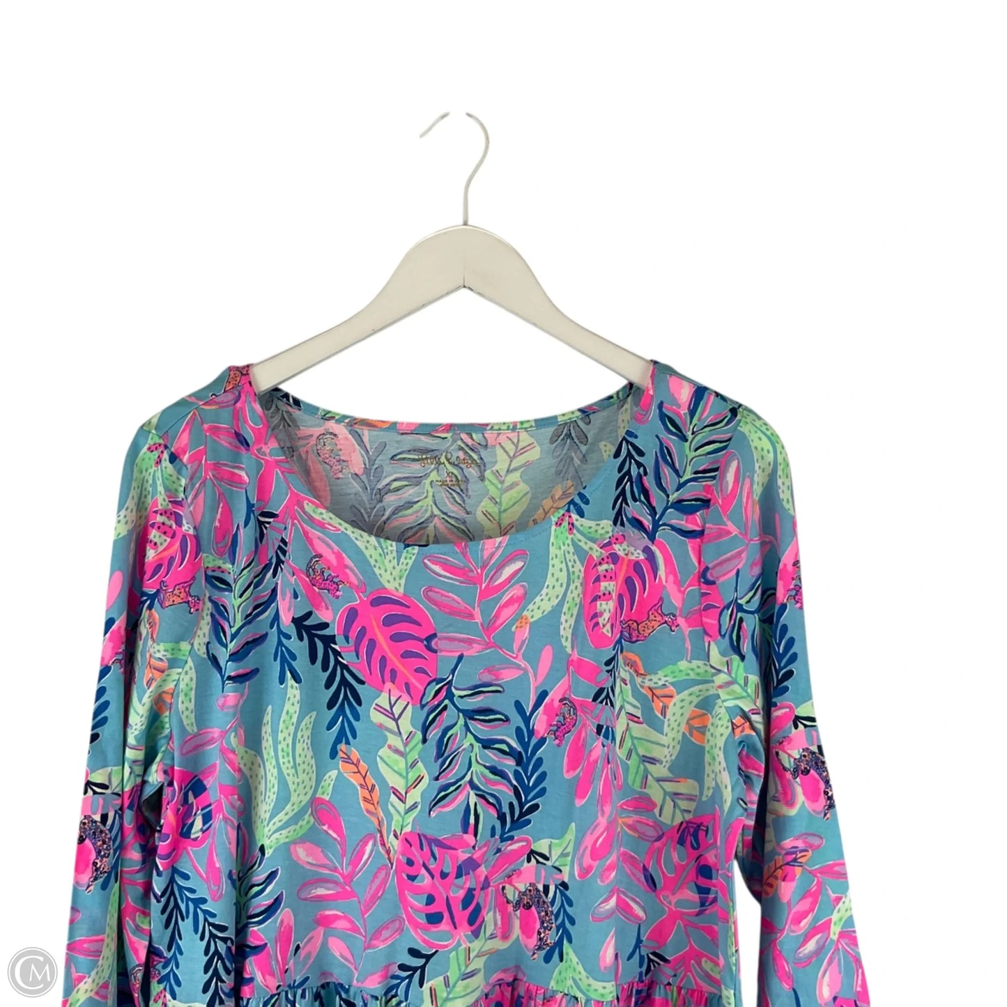 Dress Designer By Lilly Pulitzer In Blue, Size: Xl