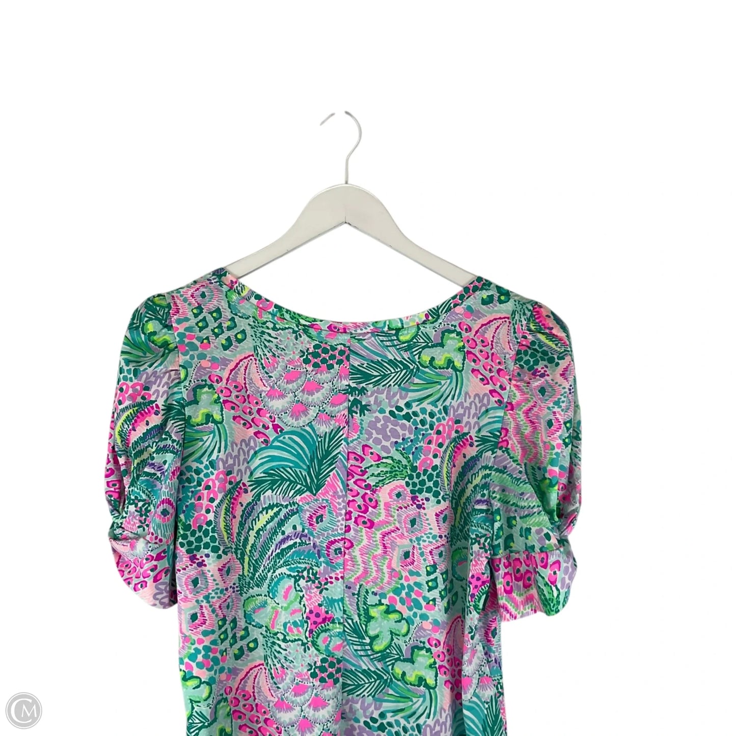 Top Long Sleeve Designer By Lilly Pulitzer In Multi-colored, Size: L