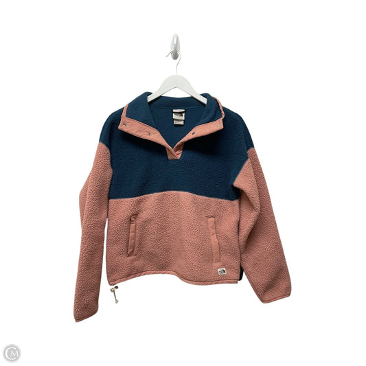 Jacket Faux Fur & Sherpa By The North Face In Blue & Pink, Size: S