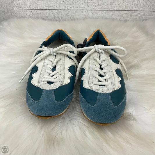 Shoes Designer By Tory Burch In Blue, Size: 5