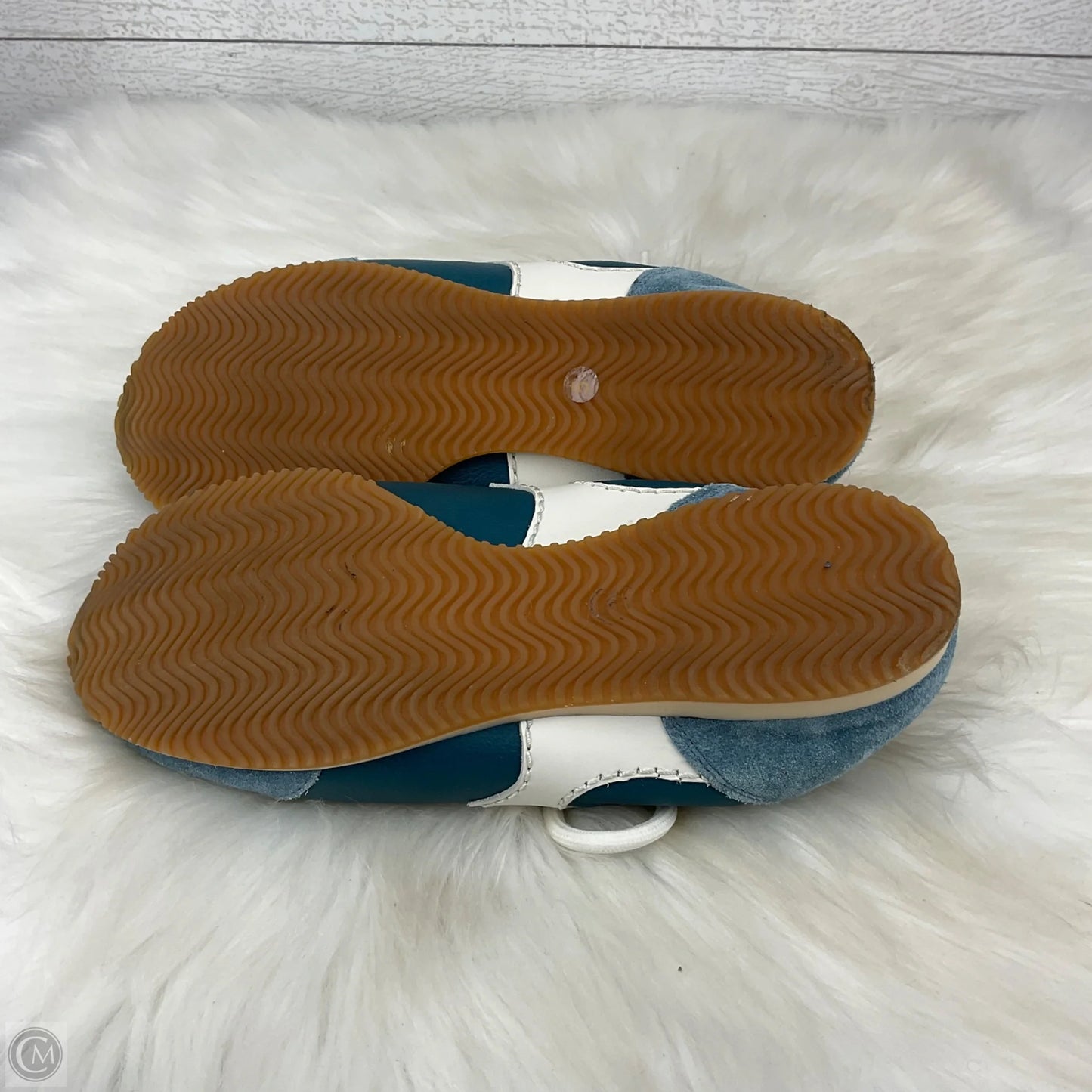 Shoes Designer By Tory Burch In Blue, Size: 5